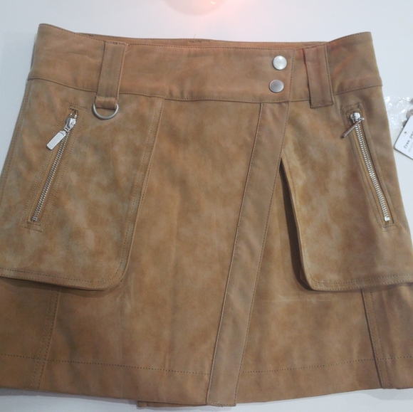 NWT WOMEN'S SIZE 8 FREE PEOPLE CARSON UTILITY SKIR - Picture 1 of 4